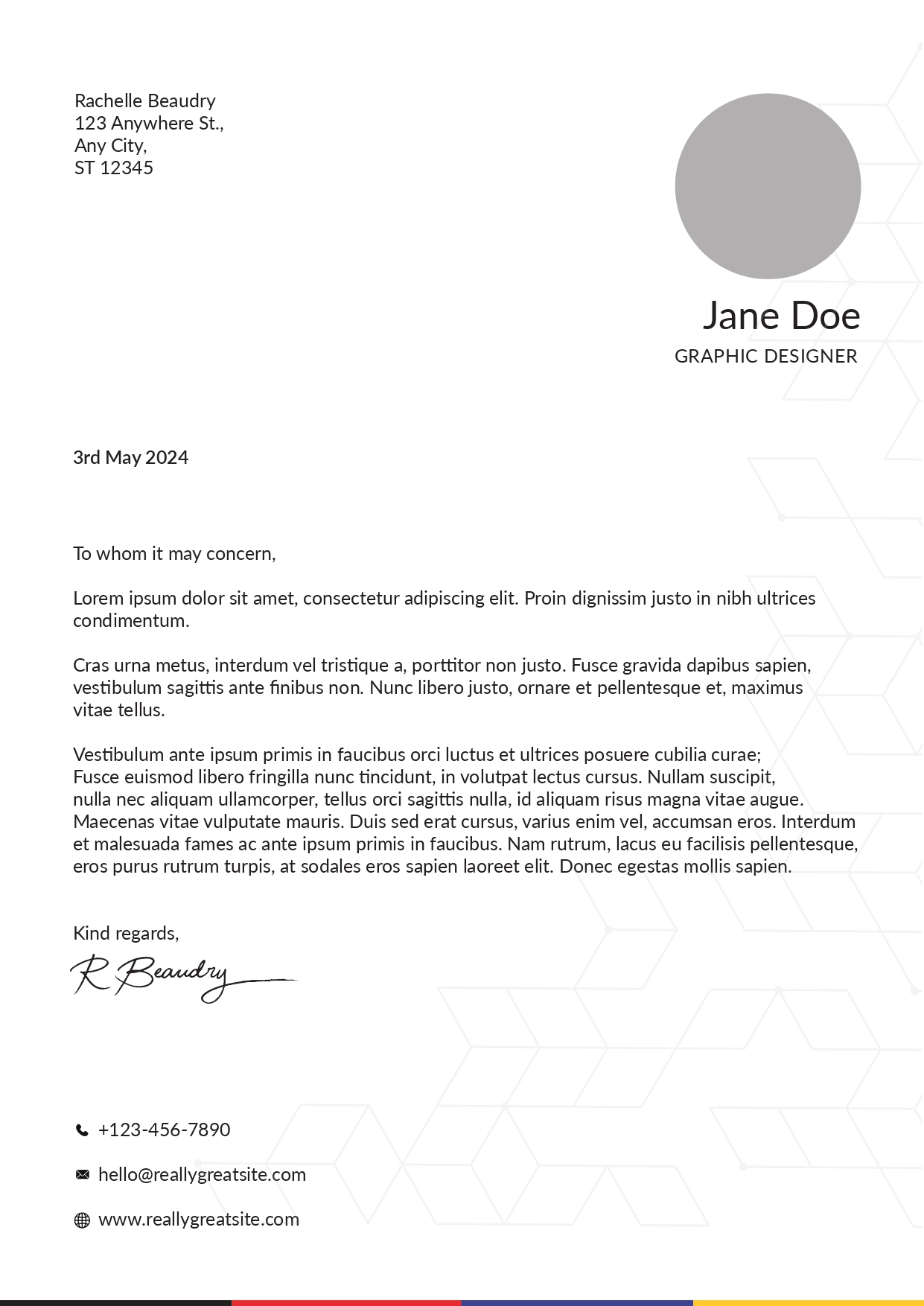 Letter by JobSarawak